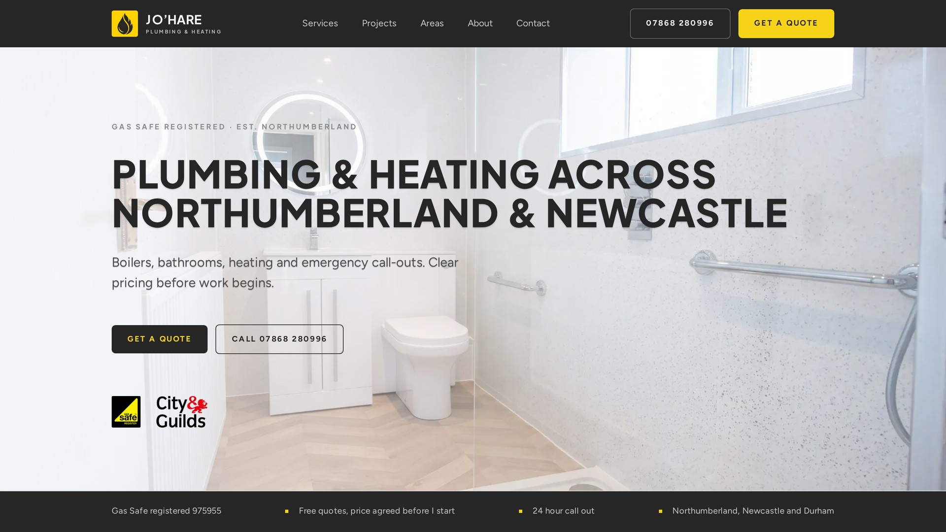 J O'Hare Plumbing & Heating project