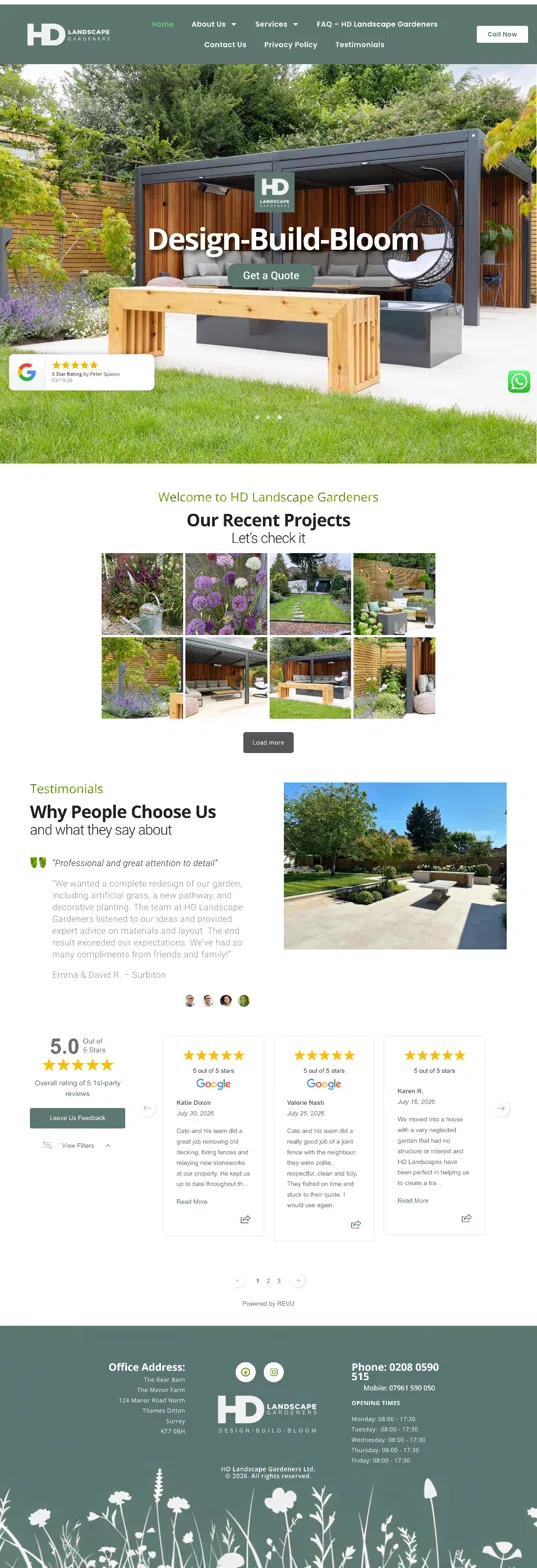 HD Landscape Gardeners before