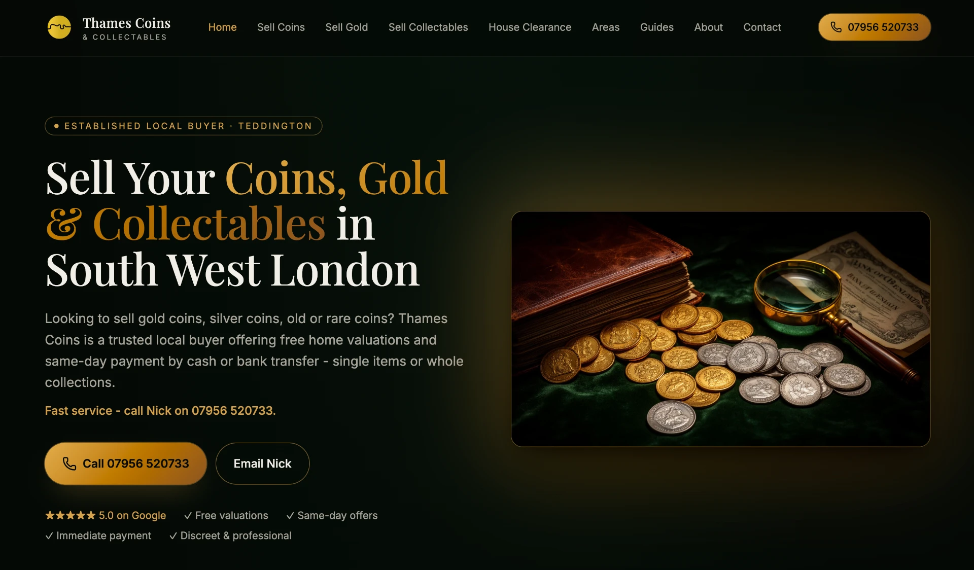 Thames Coins & Collectables project