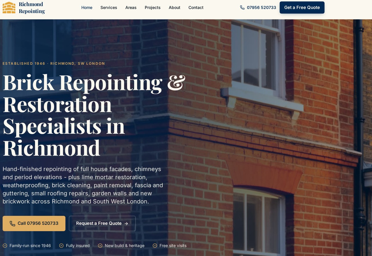 Richmond Repointing project